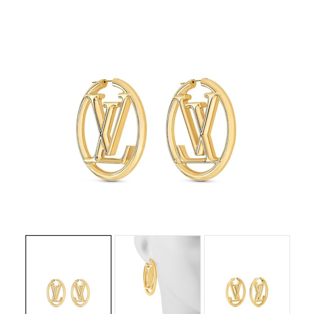 Louis Vuitton Hoop Earrings